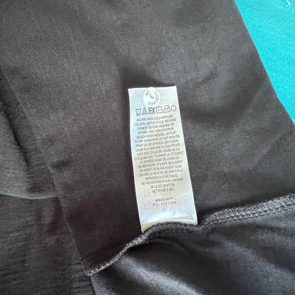 Black Ruffle Sleeve Top - Picture 6 of 7